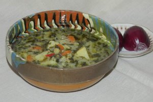 Ciorba de cartofi cu tarhon