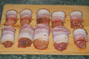 Ficatei cu bacon si cartofi la cuptor