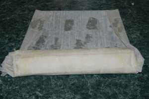 Strudel cu branza si visine
