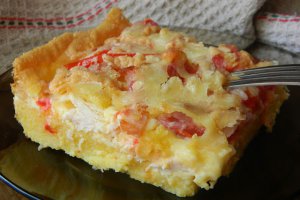 Mamaliga cu piept de pui