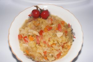 Mancare de varza dulce  (de post)