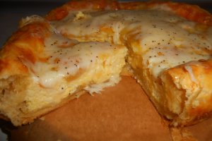 Tarta cu branza de oaie si de vaca