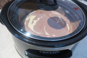 Prajitura bicolora la slow cooker Crock-Pot Digital 4,7L