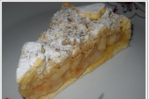 Tarta cu mere si aluat faramitat