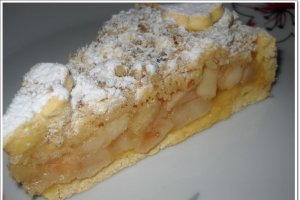 Tarta cu mere si aluat faramitat