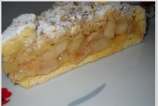 Tarta cu mere si aluat faramitat
