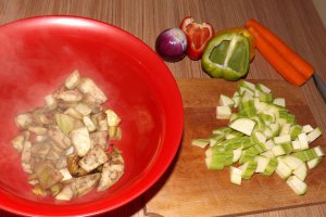 Ratatouille cu medalion de vitel