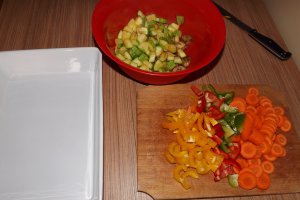 Ratatouille cu medalion de vitel