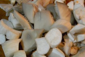 Mancare de post - Pilaf cu ciuperci pleurotus