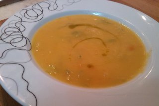 Supa crema de morcovi cu praz
