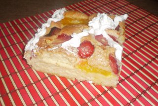 Pandispan cu fructe
