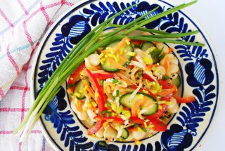 Salată de fasole albă
