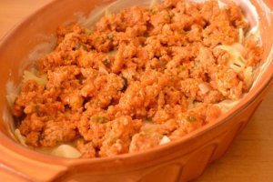 Paste cu carne la cuptor