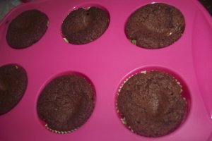Cupcakes cu frisca si capsuni