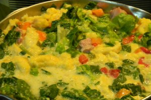 Supa cu spanac si salata verde