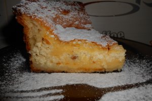 Eierschecke-prajitura cu branza si crema de oua