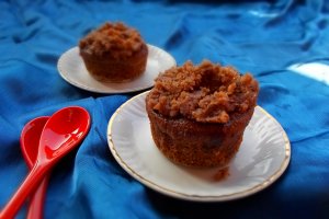 Briose cu crema de ness