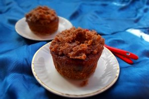 Briose cu crema de ness