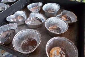 Briose cu crema de ness