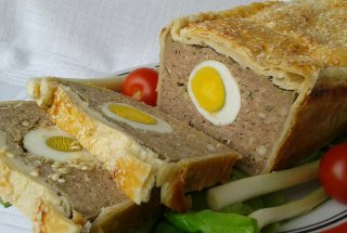 Drob de pui in aluat de foietaj