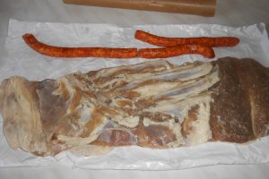 Rulada de pastrama cu cabanos