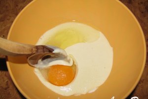Mini cremwursti in aluat