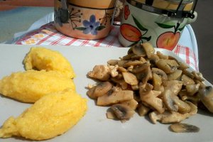 Piept de pui cu ciuperci