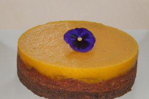 Cheesecake cu portocale