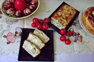 Chec aperitiv,cu piept de pui şi ciuperci