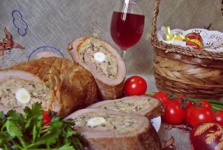 Ruladă din muşchiuleţ de porc