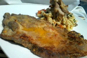 Ceafa de porc in bere