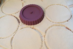 Mini tarte cu ciuperci si porumb