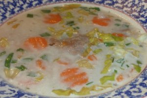 Ciorba de miel reteta cu tarhon si salata verde