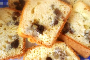Chec cu banane caramelizate si stafide - pentru Bucatarasi