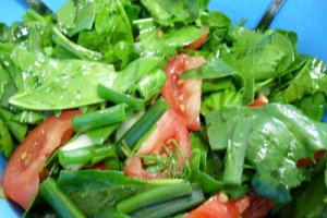 Salata de rosii si spanac