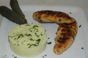 Piept de pui umplut a la Gaby