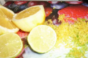 Rulada cu crema de lamaie si lime