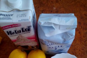 Semifreddo cu portocale