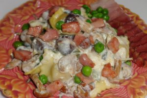 RAVIOLI  ALLA  BOSCAIOLA