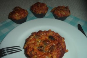 Mini pizza lacto-vegetariana