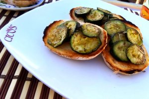 Bruschette cu dovlecel