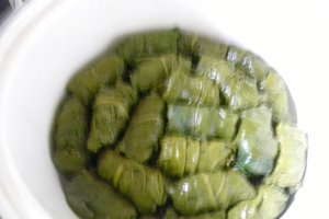 Sărmăluțe in foi de ștevie