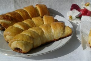 Pariziene cu dulceata de nuci verzi