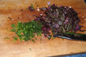 Chec aperitiv cu branza si loboda