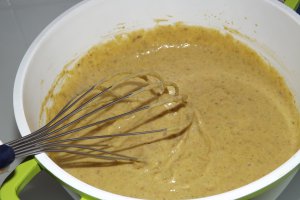 Cheesecake cu avocado si crema de fistic