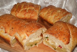 Placinta cu branza si legume