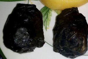 Sarmalute cu carne in foi de vita