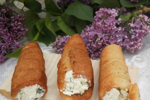 Rulouri cu crema de branza