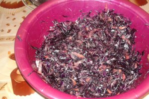 Salata de varza rosie