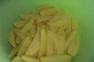 Cartofi caramelizati la tigaie